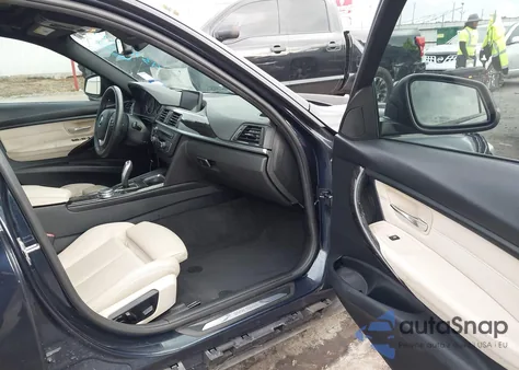 2015 BMW 328I from USA, damaged, VIN WBA3A5G57FNS84261